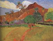 Paul Gauguin Tahitian Landscape Sweden oil painting artist